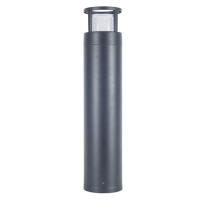 Luminosa Lighting Luminosa One Outdoor Bollard Black Led 6.3W 3000K Ip54 On-Off from B&Q