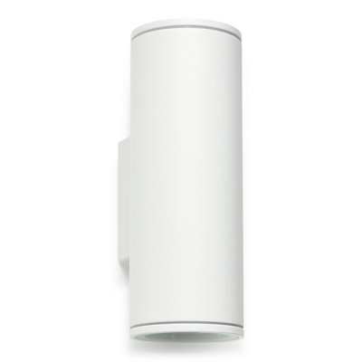 Luminosa Lighting Luminosa Orion Outdoor Up Down Wall Lamp White Gu10 16W Ip54 from B&Q