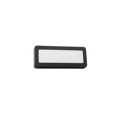 Luminosa Lighting Luminosa Kairo Outdoor Flush Wall Lamp BlackWhite Led 5.4W Cct 2700-3200-4000K Ip65 On-Off from B&Q