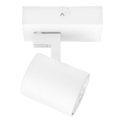 Luminosa Lighting Luminosa Kaplan Single Spotlight White Gu10 8W from B&Q