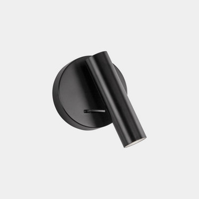 Luminosa Lighting Luminosa Stylus Reading Wall Light Black Led 4.8W Cct 2700-3000-4000K Phase Cut Dimming from B&Q