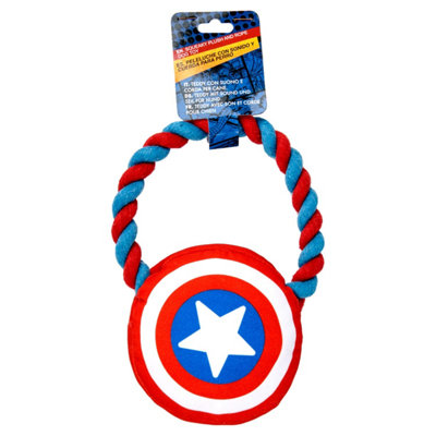 Cerdá Captain America Squeaky Plush And Rope Toy from B&Q