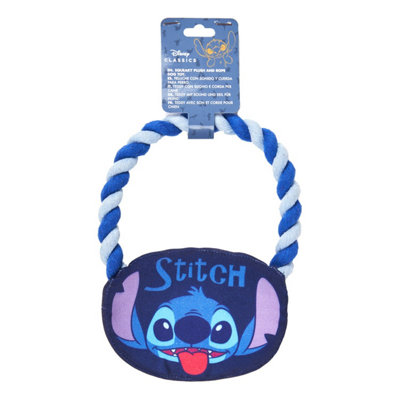 Cerdá Stitch Squeaky Plush And Rope Toy from B&Q