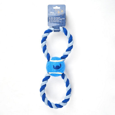 Cerdá Stitch Tennis Ball Rope Dog Toy from B&Q