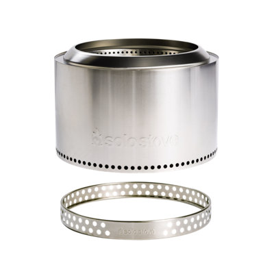 Solo Stove Yukon 2.0 27" Stainless Steel Smokeless Outdoor Fire Pit from B&Q