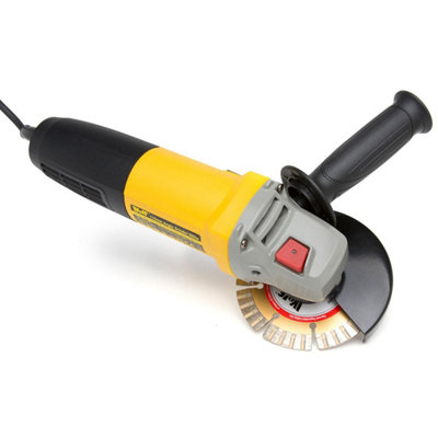 850w Angle Grinder Wolf 115mm Corded with Diamond Disc - 4