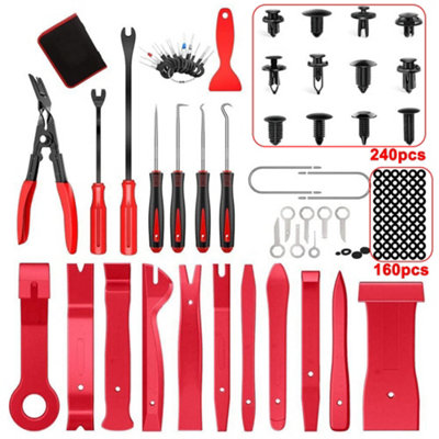 Car Trim Removal Pry Tool Set Molding Panel Door Dash Interior Clip Kit from B&Q
