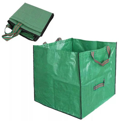 3Pcs 120L Garden Waste Bags Heavy Duty Refuse Sacks Grass Leaves Rubbish Bags Uk from B&Q