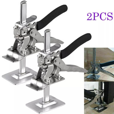 2X Labor-Saving Arm Effort Elevator Board Lifter Cabinet Jack Door Use Hand Tool from B&Q