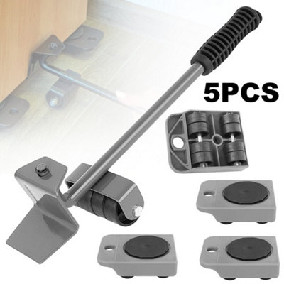 Heavy Furniture Slider Lifter Moving Tool Refrigerator Washing Machine Mover Set from B&Q