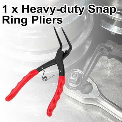 Long Nose Circlip Pliers Snap Ring Plier Internal Circlips Tool from B&Q