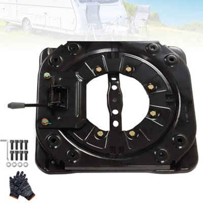 Universal Car Van Motorhome Swivel Seat Base Turntable Rotatable Adaptor Truck from B&Q