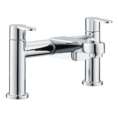  - Modern Chrome Bathroom Sink Filler Bath Mixer Tap