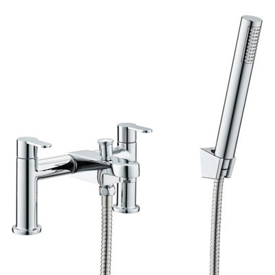  - Modern Chrome Bathroom Sink Bath Filler Shower Bath Shower Mixer Tap