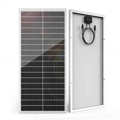 120W Mono Solar Panel 12V Monocrystalline For Home/caravan/rv/camper from B&Q