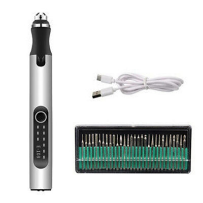 Mini Electric Grinding Pen Rotary Drill Grinder Cordless Usb Engraving Diy Tools from B&Q