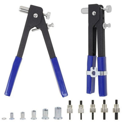 170Pcs Threaded Nut Riveter Gun M3-M8 Insert Tool Riveter Rivnut Nutsert Kit Set from B&Q