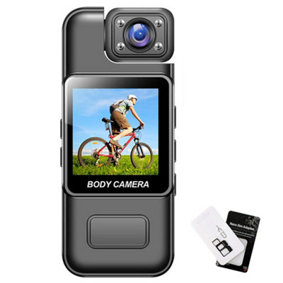 4K Hd 1080P Video Dvr Clip Night Cam Wifi Camcorder Mini Police Body Camera Uk from B&Q