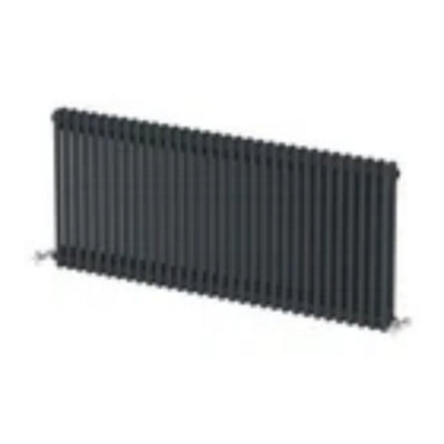  - Traditional Colosseum Horizontal Double Bar Column Radiator 600X1460 Anthracite