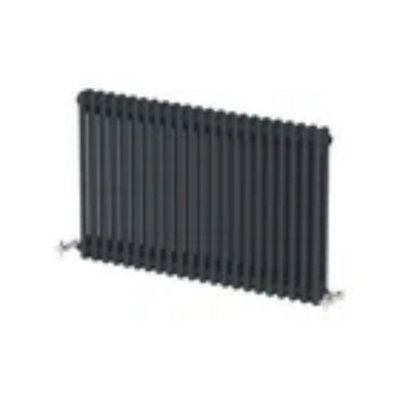  - Traditional Colosseum Horizontal Double Bar Column Radiator 600X1010 Anthracite