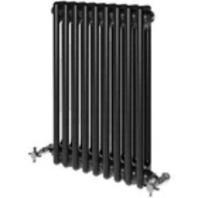  - Traditional Colosseum Horizontal Double Bar Column Radiator 600X425mm Black