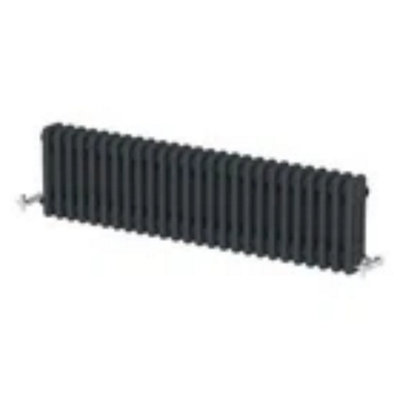  - Traditional Colosseum Horizontal Triple Bar Column Radiator 300X1190 Anthracite