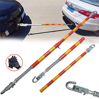 5000Kg 5 Ton Steel Towing Bar Pole Recovery Tow Pole For Car Van Truck Towpole from B&Q