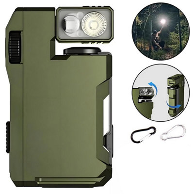G5 Rechargeable Edc Flashlight400 Lumens Dual Light Sources Mini Flash from B&Q
