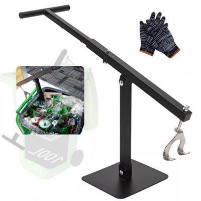 Wheelie Bin Compactor,foldable,rubbish Trash Recycling Bin For 60-100L Trash Bin from B&Q