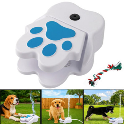 Dog Cooler Water Fountain Refreshing Playing Cool Drinking Standard Hose from B&Q