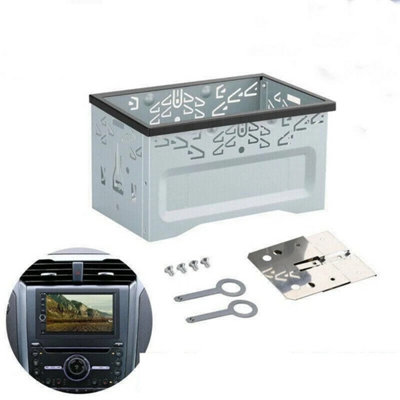  - Car Radio Panel Mounting Cage Frame 2Din For Dvd Player Stereo Mounting Frame