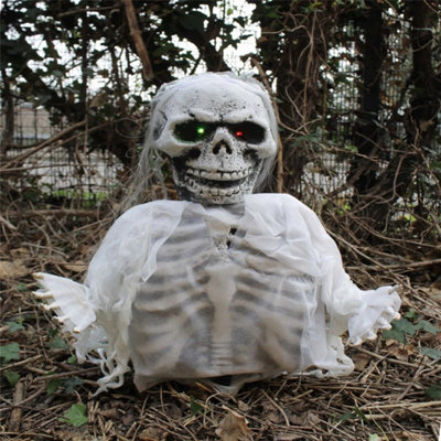 Skeleton Bride Prop Ground Breaking Light Up from B&Q