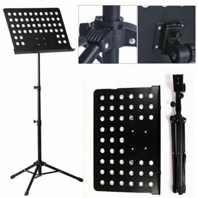 Heavy Duty Orchestral Music Stand Folding Adjustable from B&Q