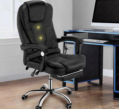 Massage Office Chair Gaming Pc Computer Desk Executive Swivel Recliner Chairs from B&Q