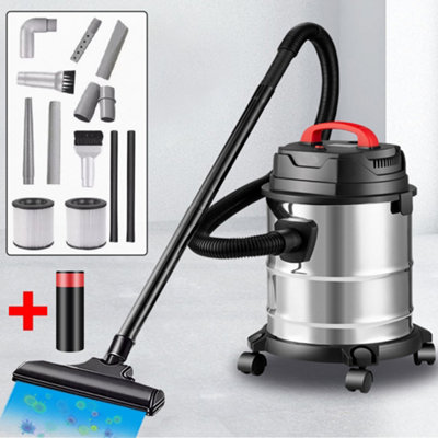  - Powerful Vacuum Cleaner Wet And Dry Bagless 20L Cylinder Compact Cleaning