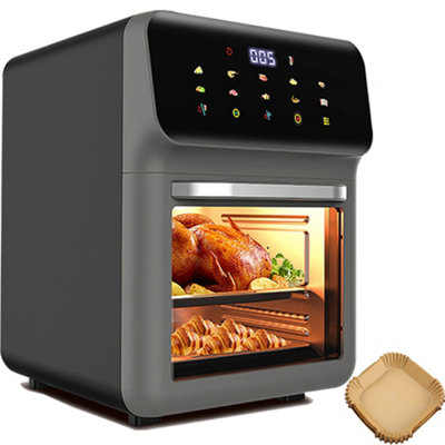 2100W Air Fryer Digital Kitchen Oven Oil Free Low Fat Healthy Frying Cooker from B&Q