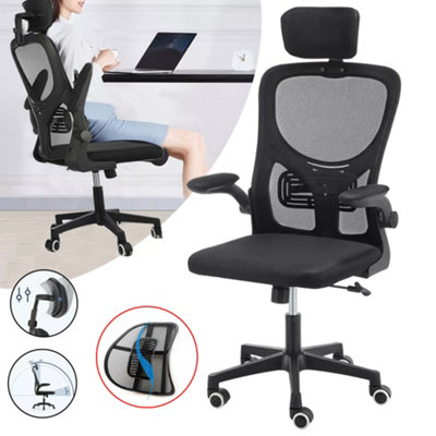 Mesh Office Chair Ergonomic 360 Swivel Lift Computer Desk Adjustable Height Uk from B&Q