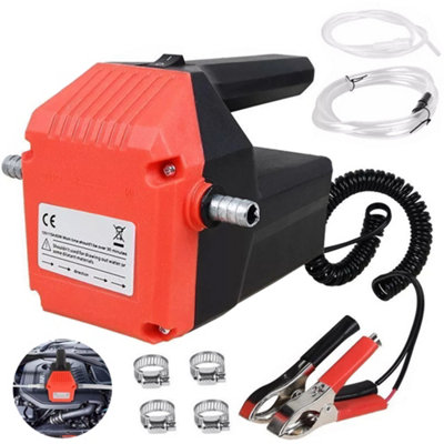 Electric Car Diesel Engine Oil Change Transfer Extractor Suction Syphon Pump 12V from B&Q