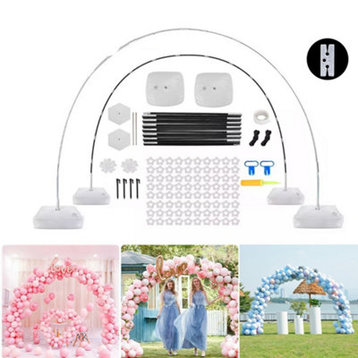 3M Balloon Arch Column Frame Garland Adjustable Arch Stand Wedding Party Decor from B&Q
