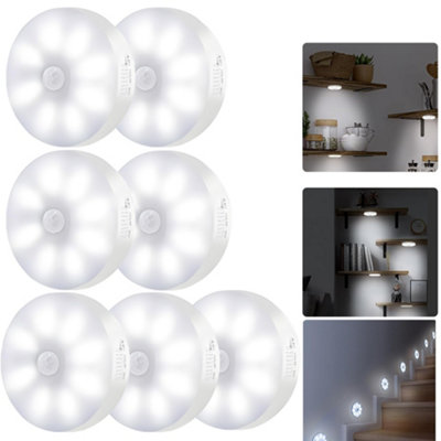 Sensor Light Led Motion Pir Usb Rechargeable Portable Cabinet Stair Night Lamp from B&Q