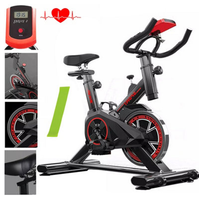 Exercise Bike Gym Bicycle Cycling Cardio Fitness Indoor Workout Fitness Gym Uk from B&Q