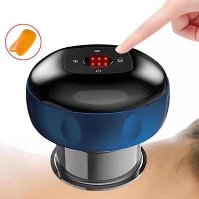 Electric Cupping Therapy Machine Rechargeable 12 Level Heating Massager Cups Uk from B&Q