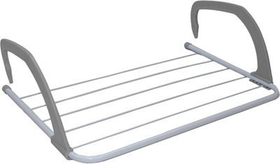 3X Radiator Airer Clothes Towel Caravan Airer Dryer Holder Drying Rack Rail 5Bar from B&Q