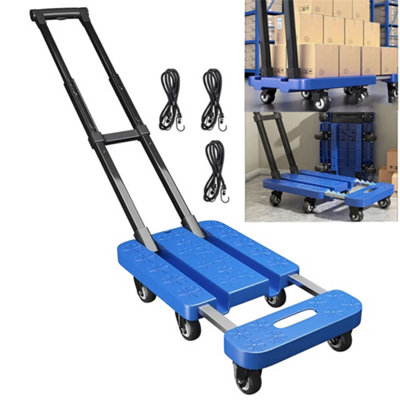 Heavy Duty 270Kg Folding Hand Truck Dolly Cart Luggage Sack Barrow Cart Trolley from B&Q