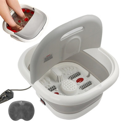 Electric Infrared Foot Massager Wet Bath Spa Relax Therapy Pedicure Soothing Uk from B&Q