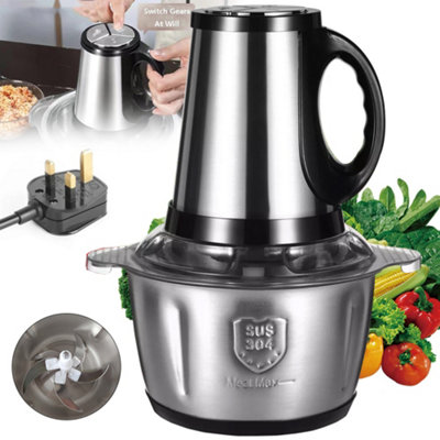 3L Electric Meat Grinder Mincer Mixer Blender Food Chopper Processor Blender from B&Q