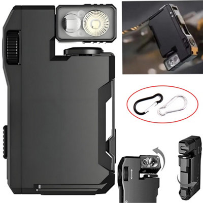 G5 Rechargeable Edc Flashlight400 Lumens Dual Light Sources Mini Flash from B&Q