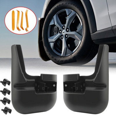 Front Mud Flaps Guards Mudflaps Fiat Ducato Puegeot Boxer Relay 2006- 50901517 from B&Q