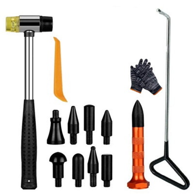 Paintless Dent Repair Rod Kit Auto Dent Removal Tools Car Dent Pullout Tools