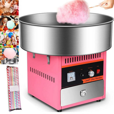 Commercial Electric Party Candy Floss Machine Cotton Candyfloss Sugar Maker,elec from B&Q